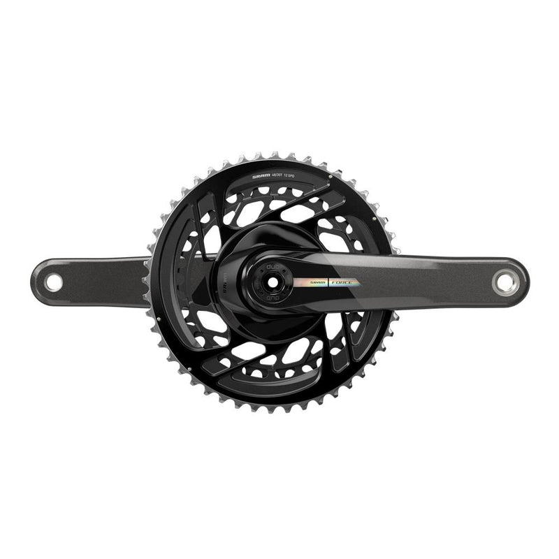 SRAM Force D2 Crankset Dub Direct Mount 50 / 37T / BB Not Included Unicorn Grey With Laser