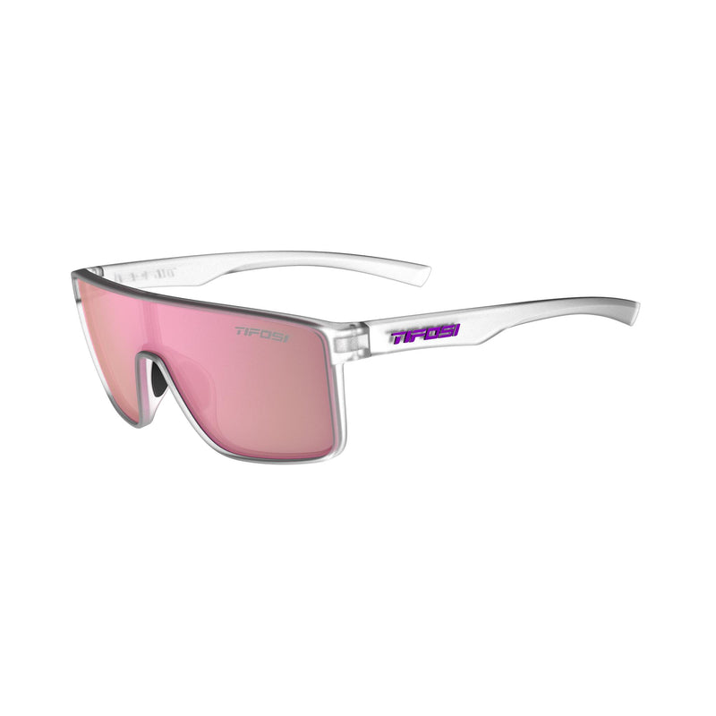 Tifosi Sanctum Single Lens Sunglasses Satin Clear