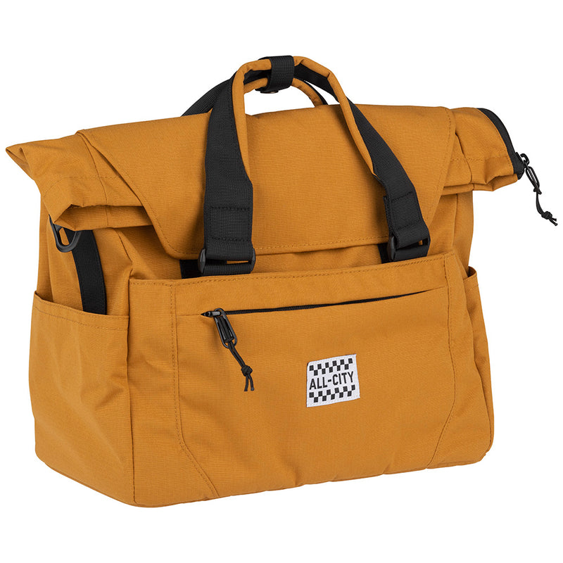 All-City Beatbox Front Rack Bag Brown