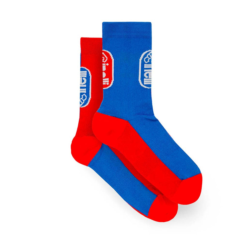 Cinelli Oval Socks Red / Blue