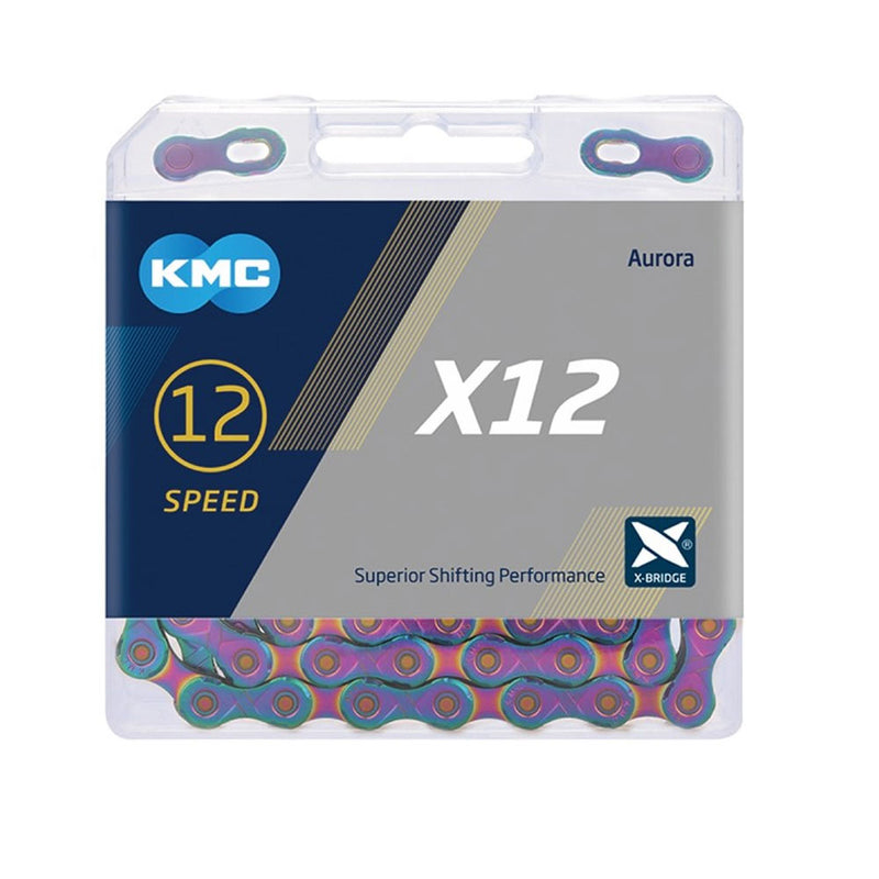 KMC X12 Chain Aurora Blue 126L