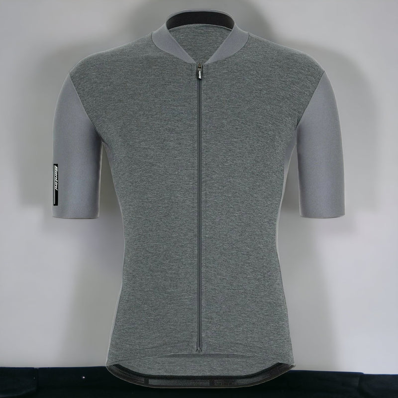 EX Display Santini SS21 Color Short Sleeve Jersey Grey - Medium