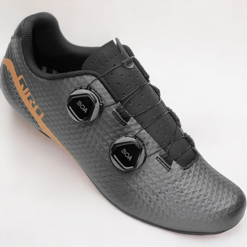 EX Display Giro Regime Road Cycling Shoes Black / Copper - 47