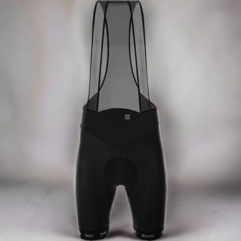 EX Display Santini Cubo Bib-Shorts With Max Pad Black - Extra Large