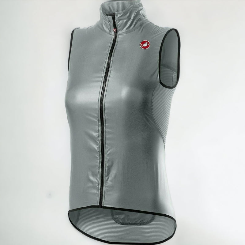 EX Display Castelli Aria Women's Vest Silver / Grey - Medium