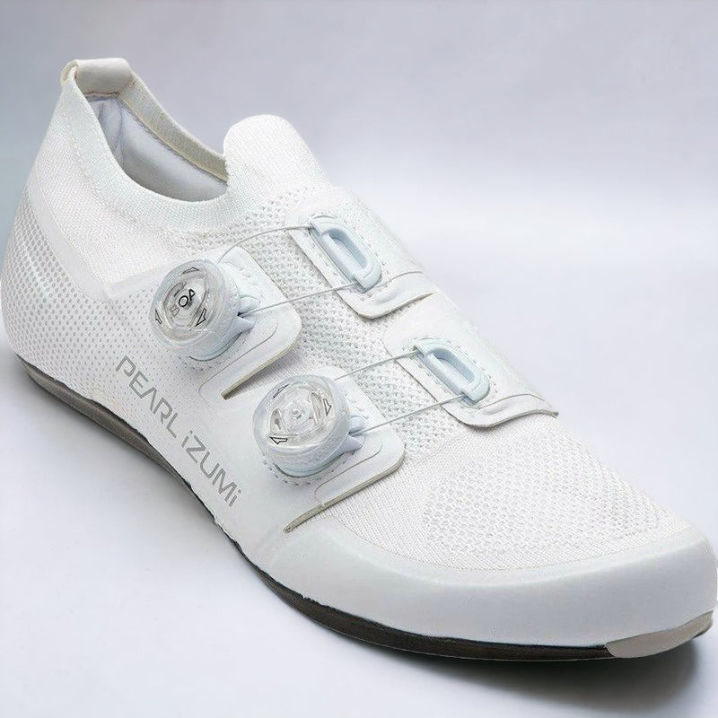 EX Display Pearl Izumi Unisex PRO Road V5 Shoes White / White - 43.5