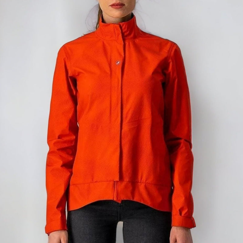 EX Display Castelli Commuter Women's Reflex Jacket Fiery Red - Medium
