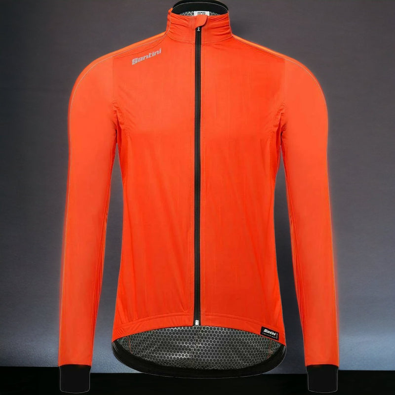 EX Display Santini Fashion Guard Rain Jacket Flashy Orange - 3XL