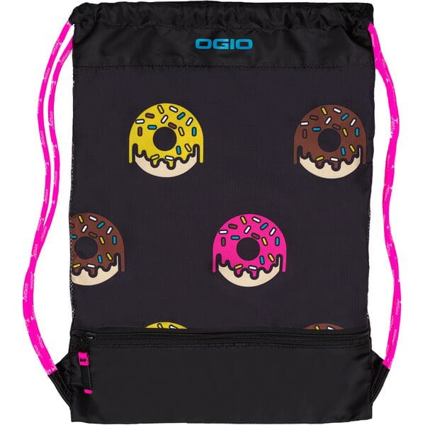 OGIO Jett String Bag Donuts Black
