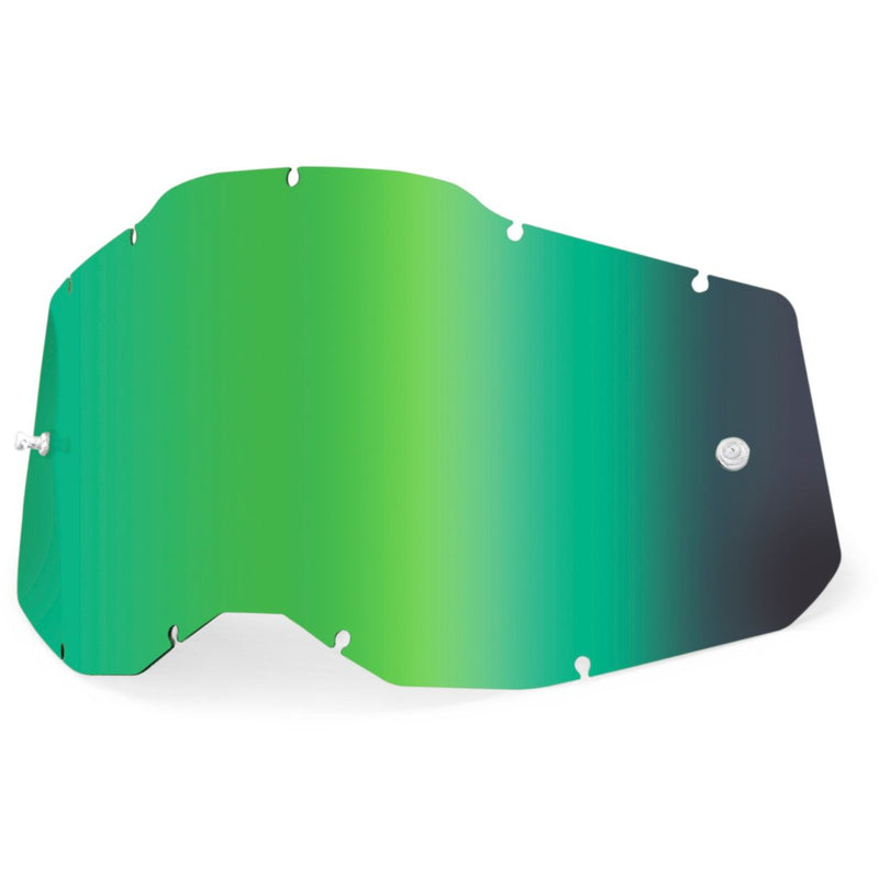 100% Accuri 2 / Strata 2 Youth Replacement Lens Green Mirror