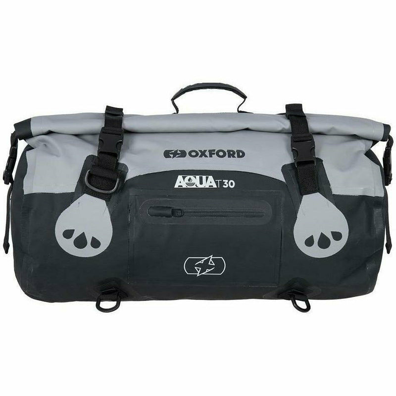 Oxford Aqua T-30 Roll Bag Grey / Black