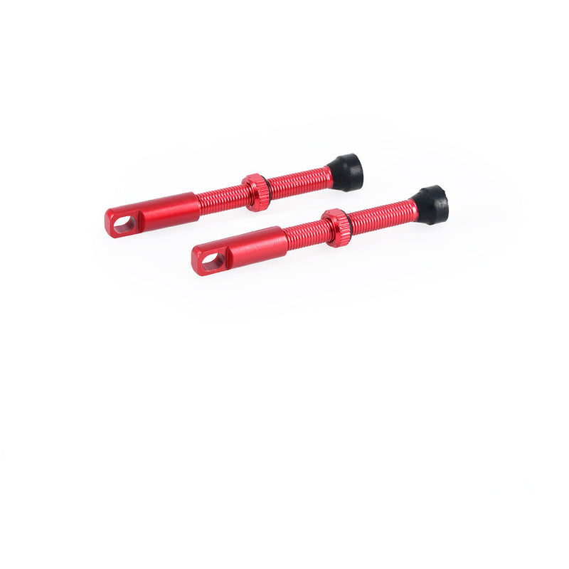 Oxford Tubeless Alloy Valve Red