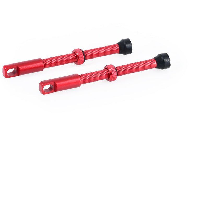 Oxford Tubeless Alloy Valve Red
