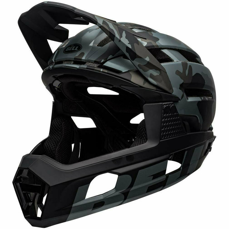 Bell Super Air R MIPS MTB Full Face Helmet Matt / Gloss Black Camo
