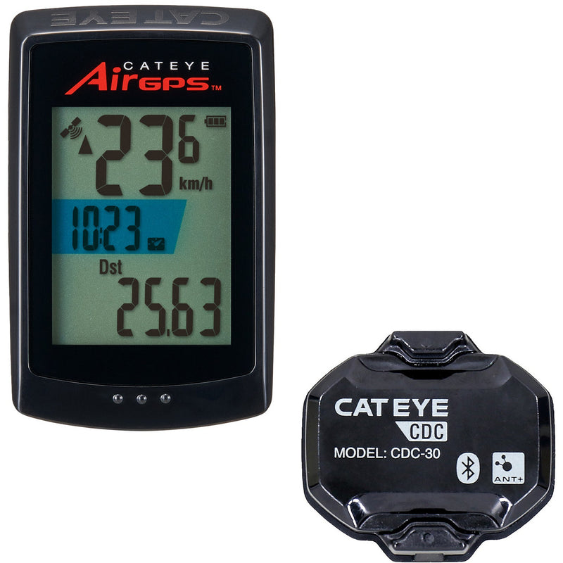 Cateye AIR GPS Cycle Computer With Cadence Sensor