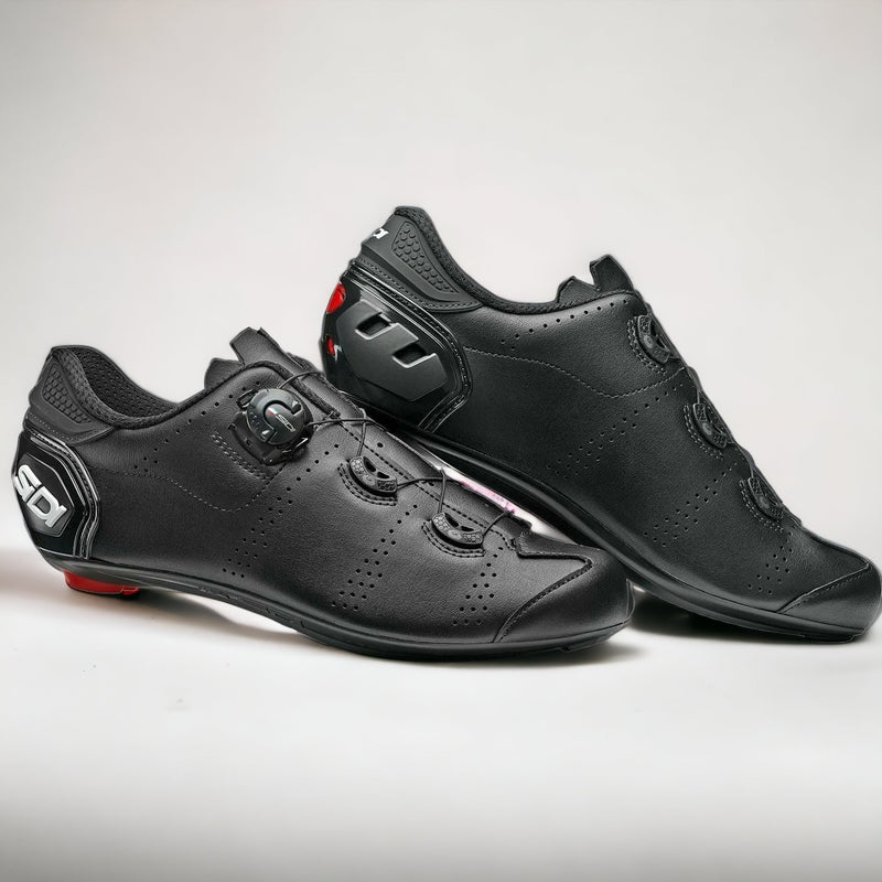 EX Display Sidi Fast Road Shoes Black / Black - 43