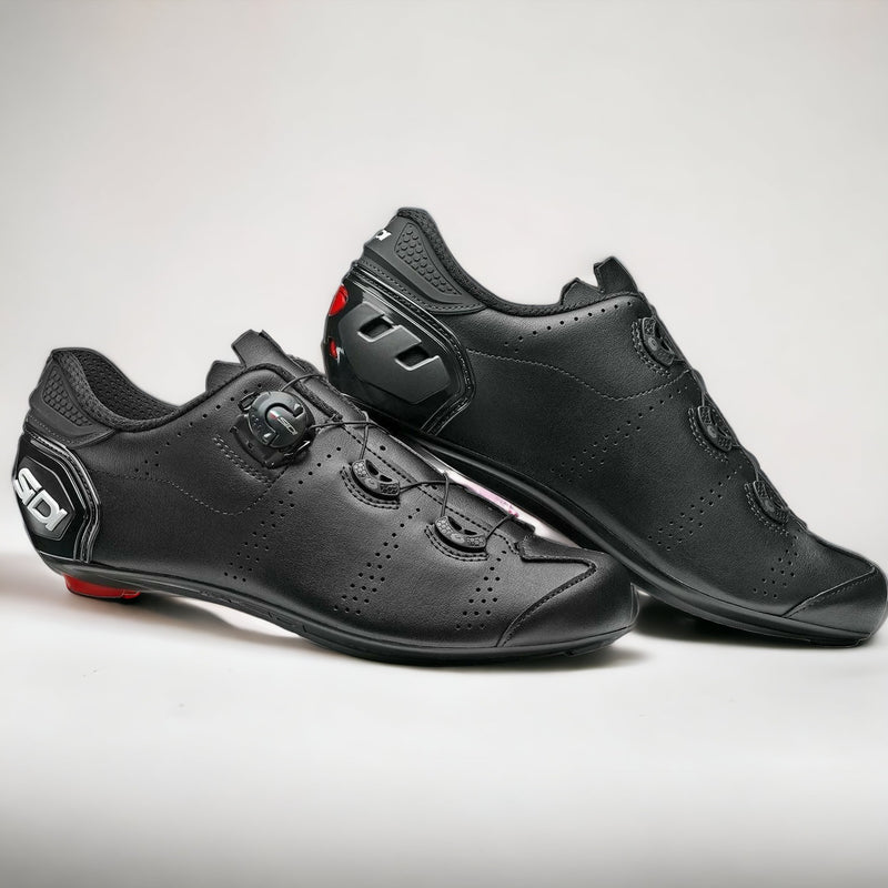 EX Display Sidi Fast Road Shoes Black / Black - 38