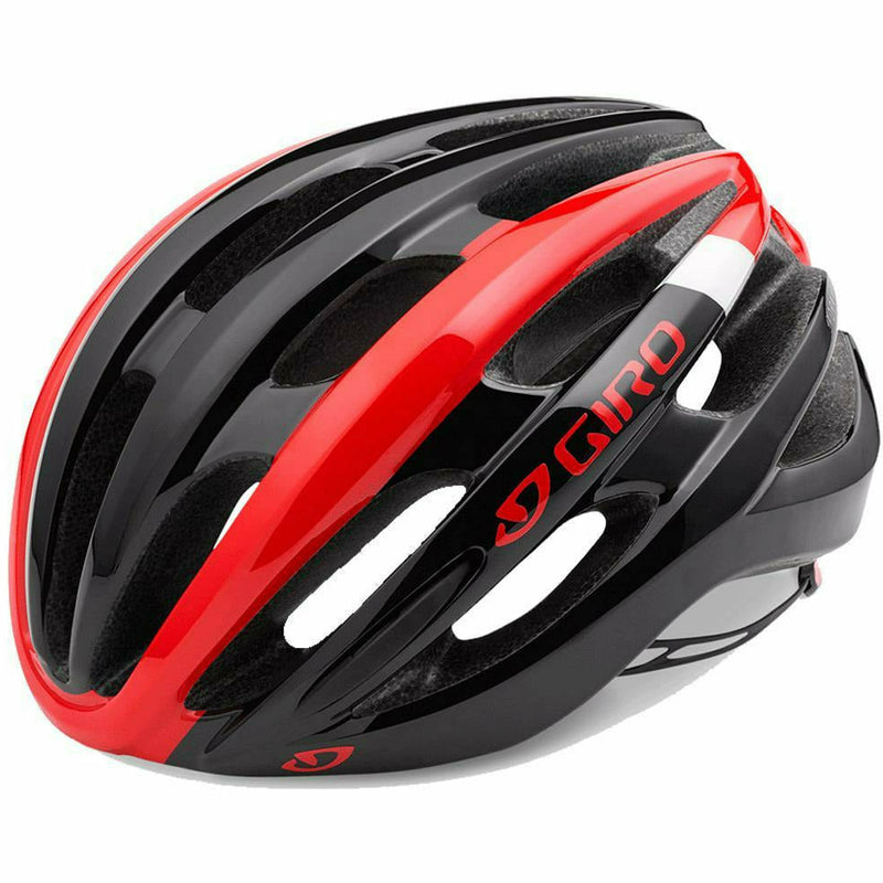 Giro Foray Road Helmet Bright Red / Black