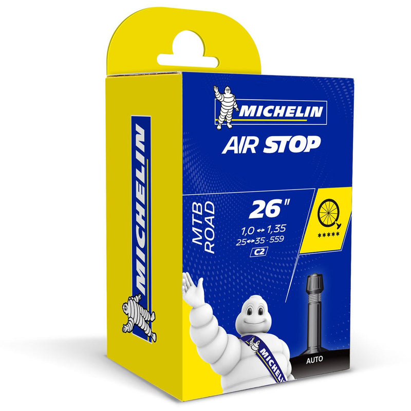 Michelin Airstop STD MTB Inner Tubes Black