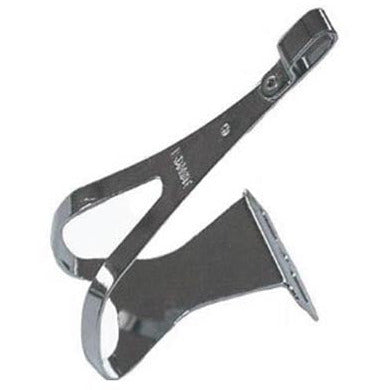 MKS High Quality Steel Toe Clips With Road / Touring Use - L