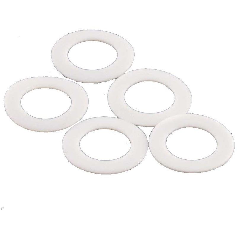 Pitlock Teflon Ring Consumable Part M5 / M6 Systems Silver - 5 Piece
