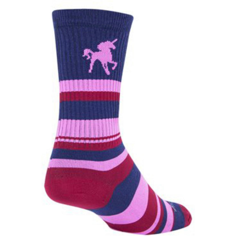 SockGuy Crew 6 Inch Pink Unicorn Socks