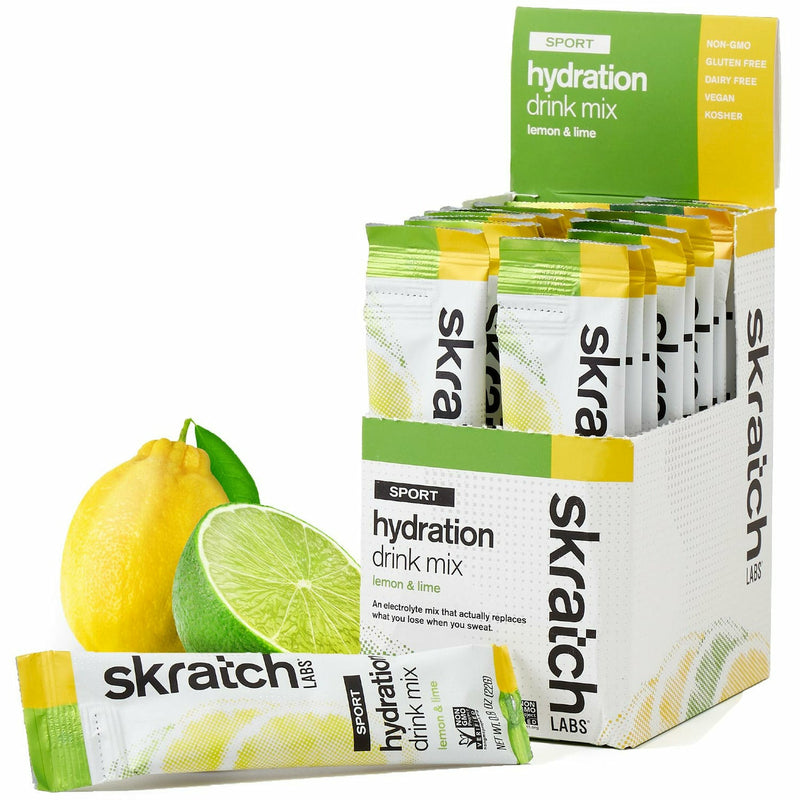 Skratch Labs Sport Hydration Mix Lemons & Limes -  Box Of 20 Servings