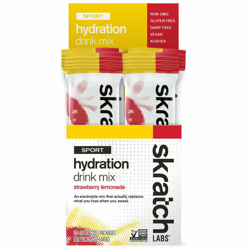 Skratch Labs Sport Hydration Mix Strawberry Lemonade - Box Of 20 Servings