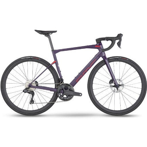 BMC Roadmachine 01 Three Ultegra DI2 Road Bike Purple / Red / Black