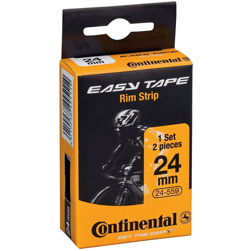 Continental Easy Tape 2 Piece High Pressure Rim Strip Black