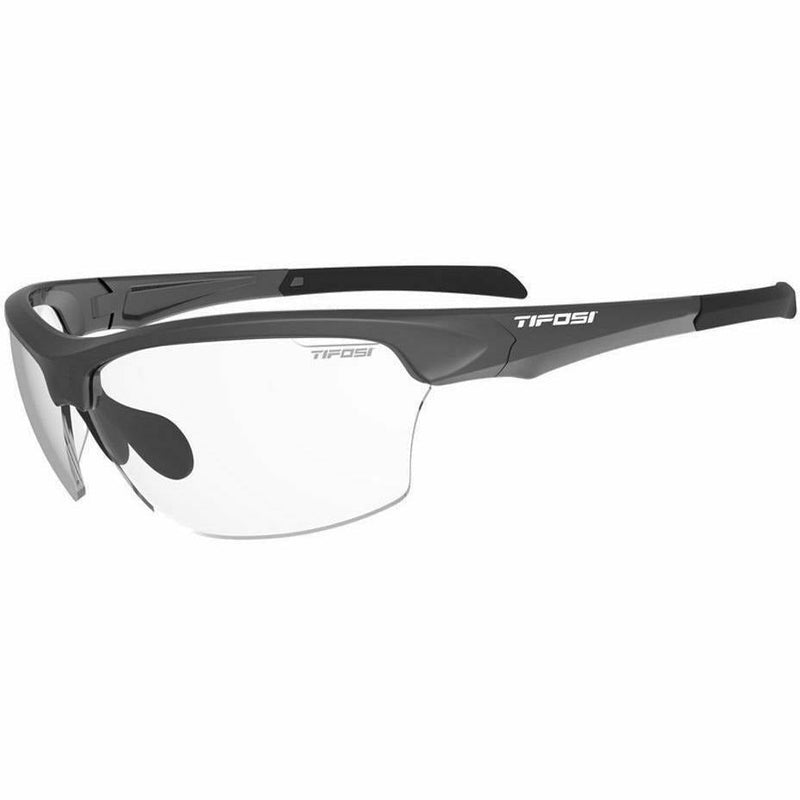 Tifosi Intense Single Lens Sunglasses Matt Gunmetal / Clear