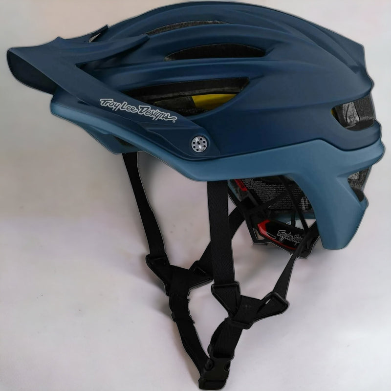 EX Display Troy Lee Designs A2 MIPS Helmet Decoy Smokey Blue - Small