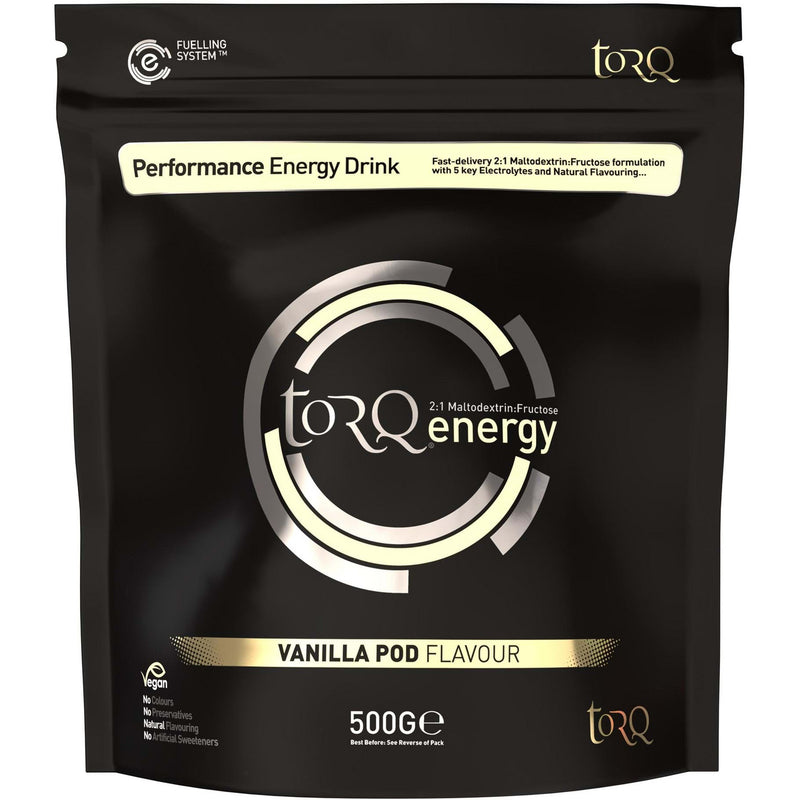 Torq Natural Energy Drink Vanilla Pod
