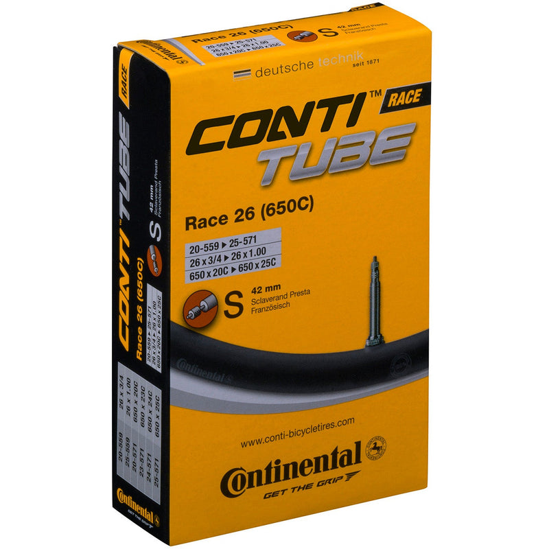 Continental Presta 42 MM Valve Race Tube Black
