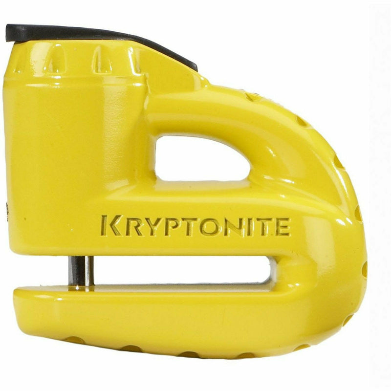 Kryptonite Keeper 5-S Disc Lock With Reminder Cable Yellow