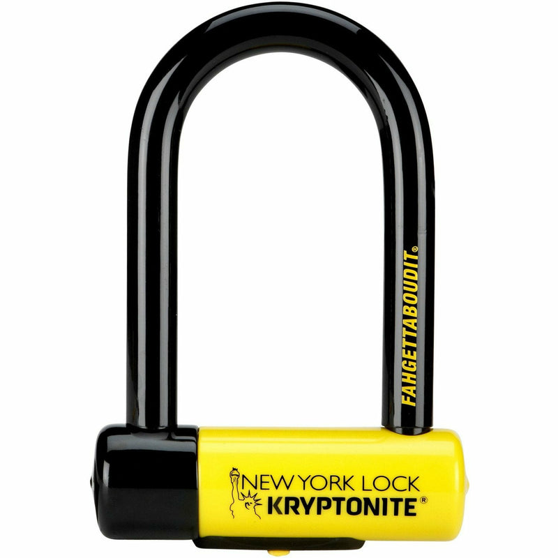 Kryptonite New York Fahgettaboudit Lock Gold Sold Secure Black / Yellow