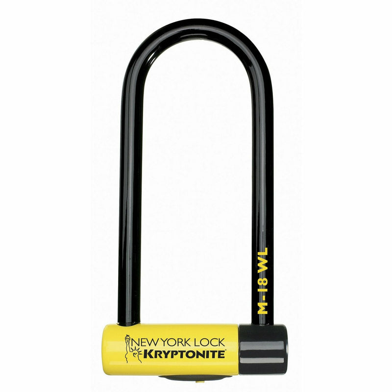 Kryptonite New York M18 Lock Gold Sold Secure Black / Yellow