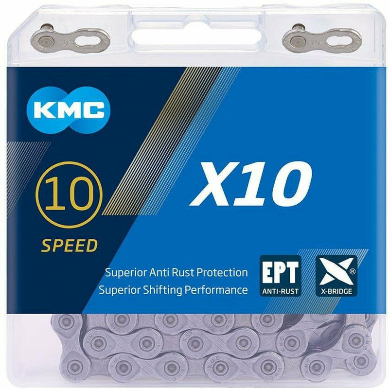 KMC X10 EPT Chain Silver