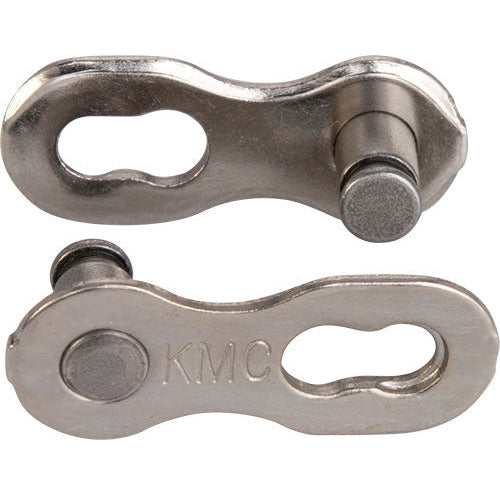 KMC Missing Link 1X 3/32 Joining Links - Pair Of 2 Silver