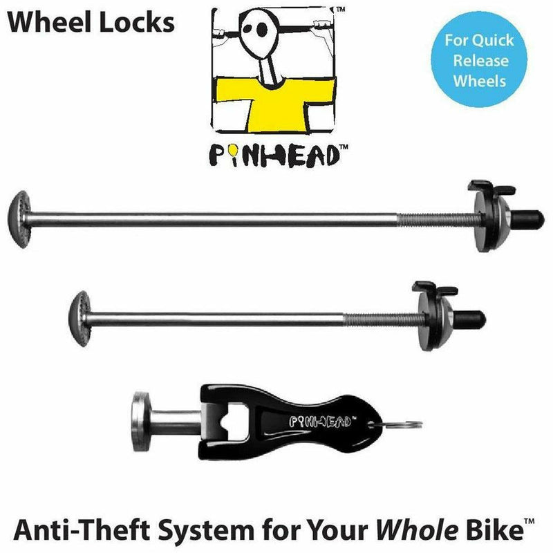 Pinhead Locks Quick Release For Wheels - Pack Of 2