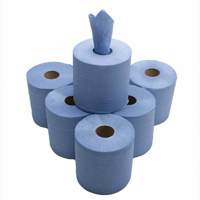 Rema Tip Top Hand Roll Blue Centre Feed Blue - Box Of 6