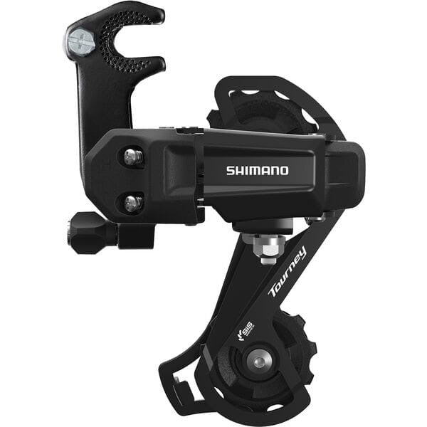 Shimano Tourney / TY Tourney TY200 Rear Derailleur 6 / 7-Speed With Bracket Cage
 Black