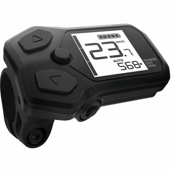 Shimano STEPS SC-E5003 Steps Cycle Computer Display With Assist Switch For 22.2 MM Band Clamp Black