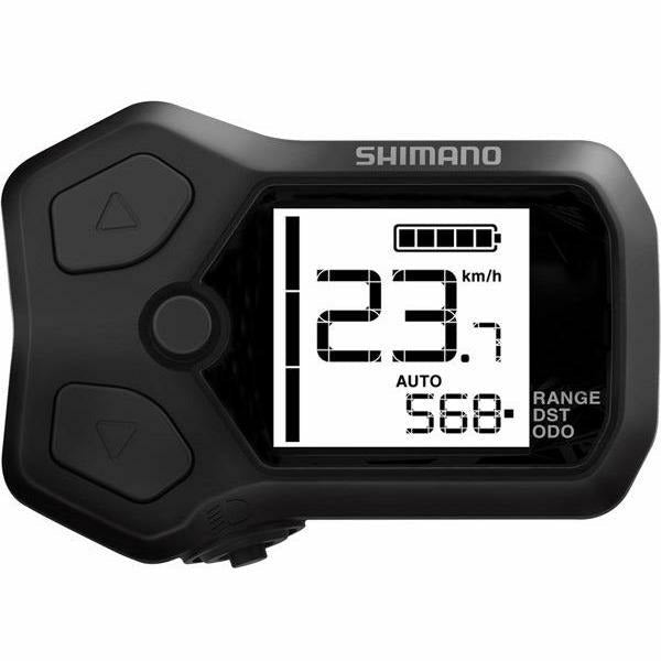 Shimano STEPS SC-E5003 Steps Cycle Computer Display With Assist Switch For I-Spec-EV Black