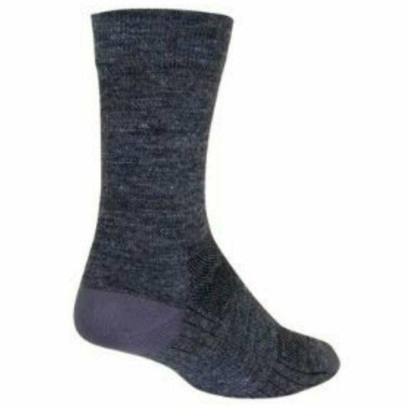 SockGuy SGX Wool 6 Inch Socks Grey