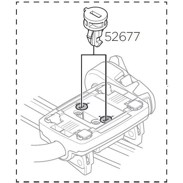 Thule 52677 Lock Cylinder For 598