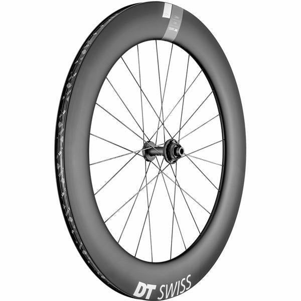 DT Swiss Arc 1400 Dicut Disc Brake Front Wheel Carbon Clincher Rim Black