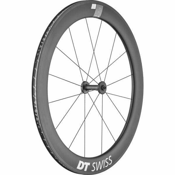 DT Swiss Arc 1400 Dicut Carbon Clincher Rim Front Wheel Black