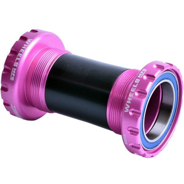 Wheels Manufacturing BSA Threaded Frame ABEC-3 Bearings For SRAM DUB Pink