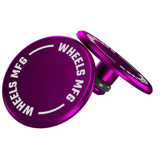 Wheels Manufacturing Thru-Axleycaps Purple